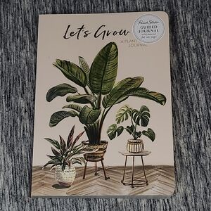 Punch Studio Let's Grow Plant Journal - Cream and Green